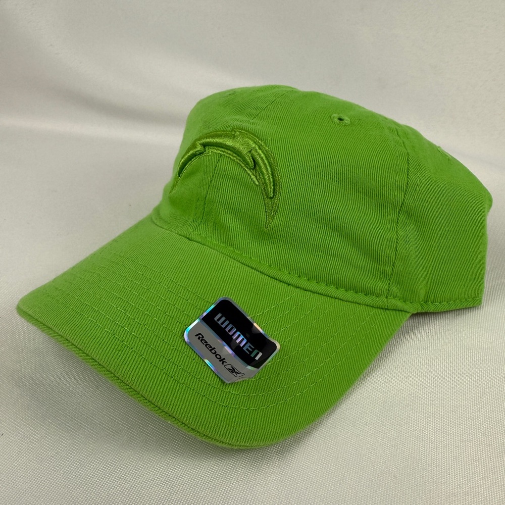 LA Chargers lime green Reebok women’s buckle closure hat